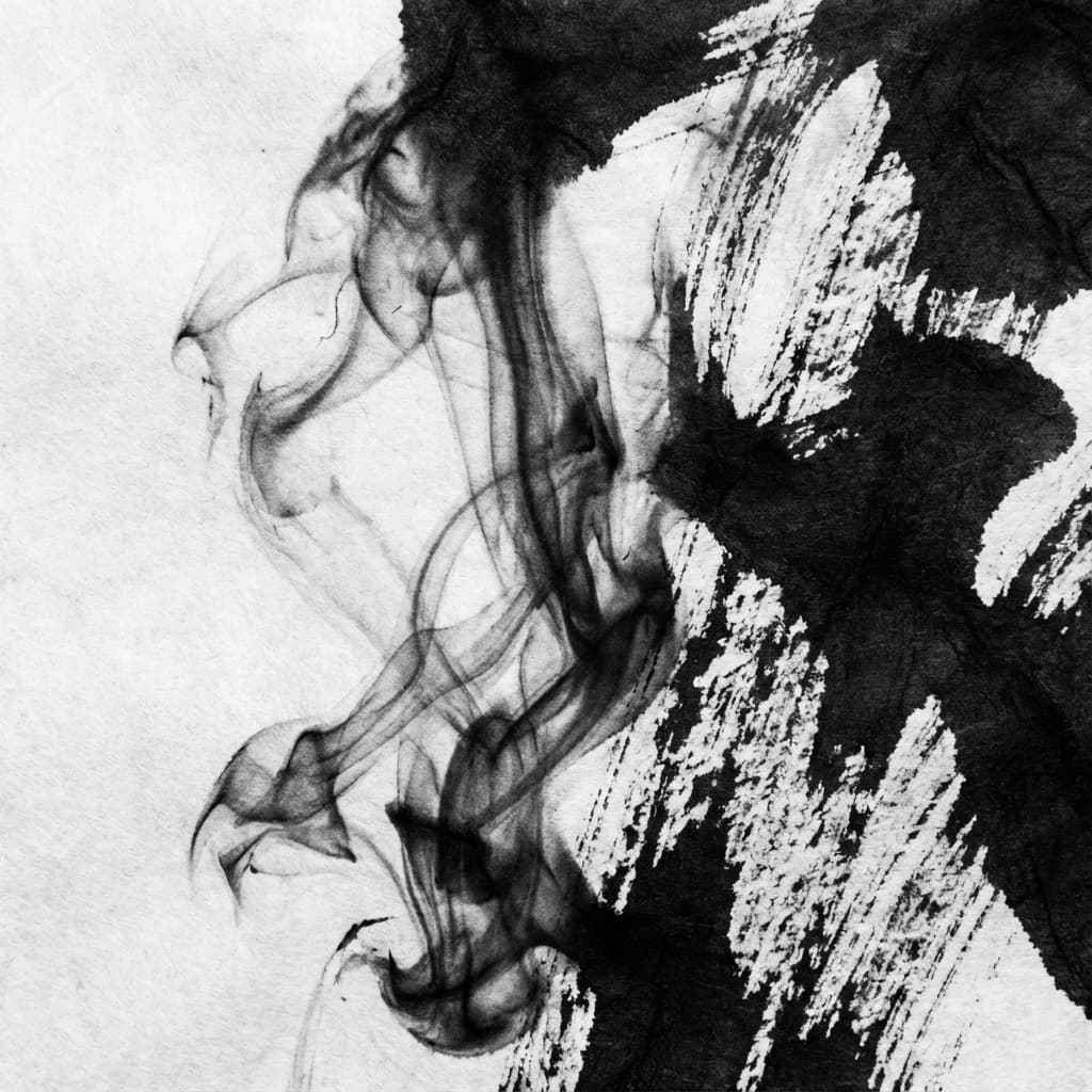Abstract Ink Background